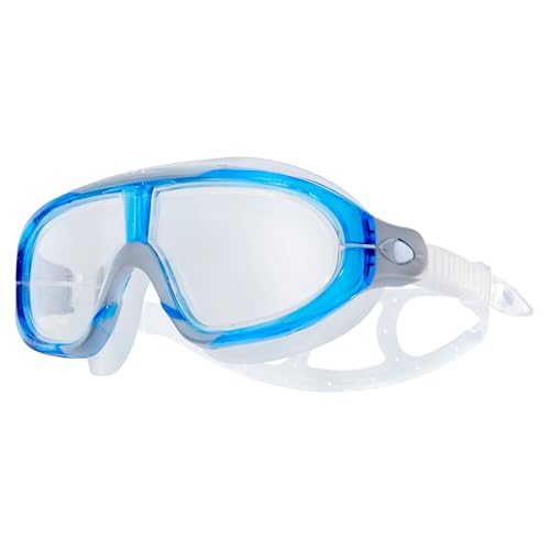 TYR Orion Adult Swim Mask - Leak Resistant Wide View Swimming Mask, Anti Fog, UV Protection, Easy Adjust Fit