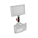 CAMVATE Universal Magic Arm with with Dual Ball Heads(Red,2 Pieces) - 2079