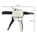 Dispenser Gun, 50ml Dispensing Gun Kit Impression Mixing Dispensing Dispenser AB Gun 1:1/1:2/10:1 or 55ML Single (50ML-1:1)