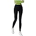 LHHH Pantaloni da donna UK Plus Size, da donna, autunno e inverno, tinta unita, per allenamento, casa, caldo, elastico, in peluche, invernale, pantaloni termici, taglie forti, B-a, S
