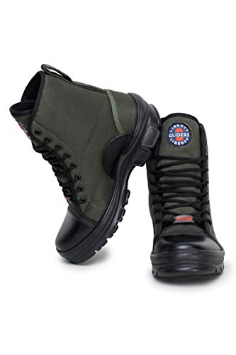 Image of Liberty Freedom HUNTER-BOT Black Casual Safety Lacing Boots for Men