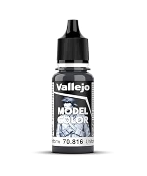 Vallejo Model Color Acrylic Paint, Luftwaffe Uniform WWII, 18 ml, Self-Leveling, BSL System for Modeling and Miniatures, Matte Finish
