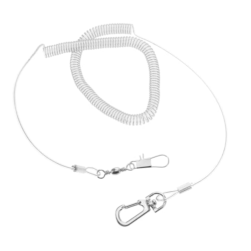 HANABASS Parrot Leash Set Bird Harness Elastic Rope Training Rope for Parrot Bird Leashes Random Color