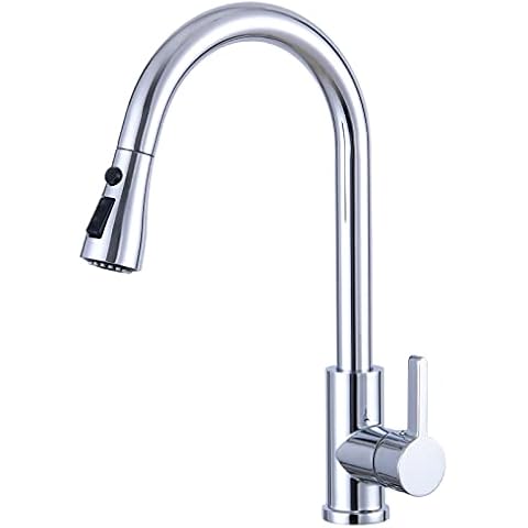 Grifo de cocina extensible 360° con ducha de 3 modos Cover
