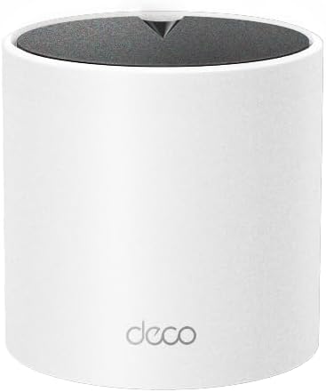 TP-Link Deco X15 AX1500 WiFi 6 Mesh Wi-Fi System Sustituye a enrutadores y extensores Cubre hasta 2,100 pies cuadrados 2 puertos Gigabit por