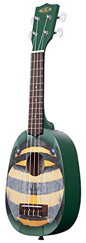 Kala KA-NV-HBEE-BAG – Ukulélé Soprano Novelty, Honey Bee + housse - Les Beatles, Paul McCartney, John Lennon, RIngo Starr, George Harrison Kala KA-NV-HBEE-BAG - Ukulélé Soprano Novelty, Honey Bee + housse – Image 3