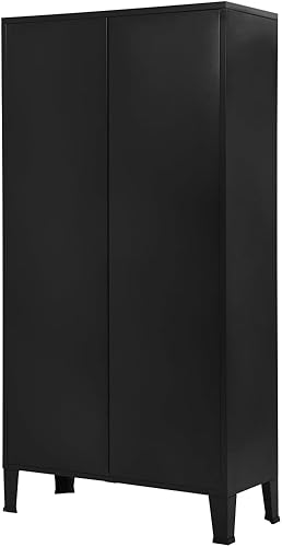 Miniatura 5 de vidaXL Estantería industrial de pie, estante de almacenamiento de libros, organizador de armario, exhibición de tablero, sala de estar, oficina,