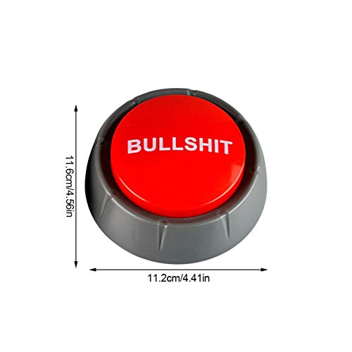 Buzzer , TV-Spiel-Buzzers mit Licht und Sound, Fun Light Bullshit Buzzers , Buzzer- für Verführer, Stressabbau, Freunde, Erwachsene, Kollegen, Alle