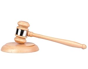 Tiberham Holzrichterhammer WOOD_GAVEL_BLOCK Set