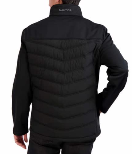 Image of Nautica Men's Lightweight Softshell Jacket - Bonded Fleece Lining, Regular, Big & Tall Sizes