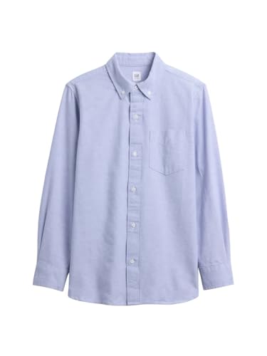 Image of GAP Boys' Button-down Long Sleeve Oxford Shirt