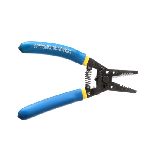 Klein Tools 11055 Klein Tools-Kurve Wire Stripper/Cutter, Blue with Yellow Stripe, 10-20 ga.