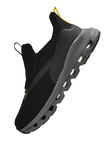 Image of Impakto Air Bounce Walking Shoes | Lightweight & Breathable Casual Shoes | Soft Cushioned Insole | Anti Skid Hexagonal Sole | Stylish Slip-in Fit System Shoes | Ideal for Walking, Gym & Casual Outing