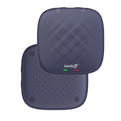 CarlinKit 2026 Adaptador inalámbrico Carplay/Android Auto AIBox-Plus con Sistema Integrado RAM 8G + ROM 128G para Coches con Pantalla táctil CarPlay Cableada de fábrica, por ejemploVW/Peugeot, etc.