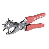 ✔️ BESONDERHEITEN: Mit Feststeller - Arretierung zur Feststellung der Zange in geschlossenem Zustand. Der Lochpfeifenkranz - Zinkdruckguss - ist aus einem Stück gefertigt. Mit ergonomischen Griffen.