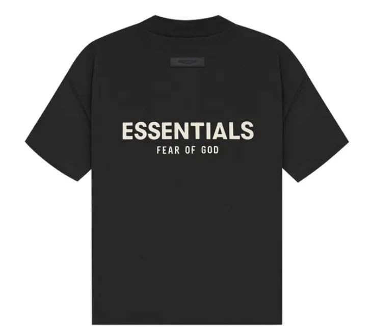 Essentials Fear of God Kids T-Shirt_Stretch Limo/Black2