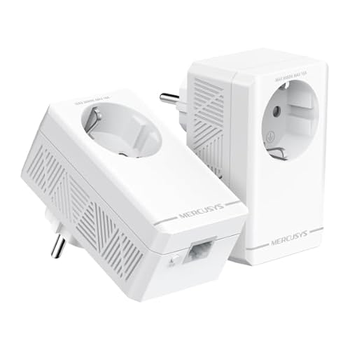 Mercusys TP-Link MP500P KIT Powerline Kit Homeplug AV2 con Presa