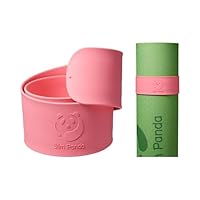 Slim Panda Yoga Mat Slap Band,Yogamattenband ist so konzipiert, dass Ihre Yogamatte in Sekundenschnelle fest aufgerollt bleibt, passend für die meisten Yogamatten (60 cm L x 5 cm W)