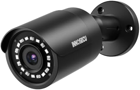 INNOSECU 8MP UltraHD PoE Security Camera - Outdoor/Indoor Turret With Human/Vehicle Detection - View #3