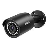 INNOSECU 4MP Bullet PoE Kamera, kabelgebundene IP-Sicherheitskamera für den Außenbereich, wasserdicht, IP67, Nachtsicht, 30,5 m, 2,8 mm Objektiv, 110° Weitwinkel, integriertes Mikrofon, Menschen