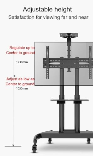 Soporte móvil universal para TV con ruedas miniatura 7