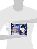 Purina Felix Junior-Katzenfutter, 4 x 100 g
