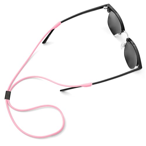 Pilotfish Verstellbares Brillenband für Männer und Frauen | Sonnenbrillenband aus Silikon | Brillenkette verstellbar für sicheren und komfortablen Halt | Brillenschutz für Outdoor Aktivitäten