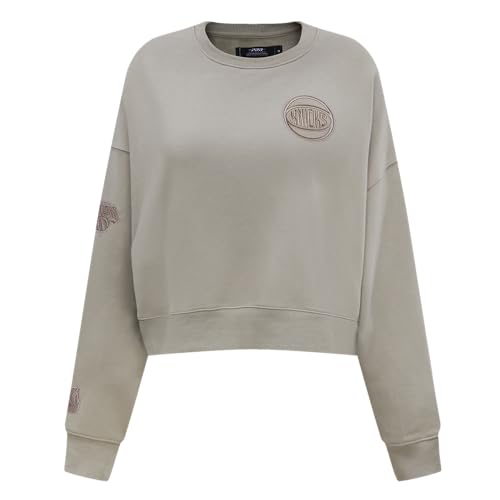 Sudadera Pro Standard NBA de felpa para mujer que busca abrigo comodo sin capucha