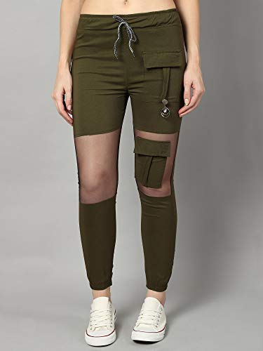 Image of dockstreetWomen Lowers Bz17Olive netpckttoko XLOlive net Pocket Cargo XL