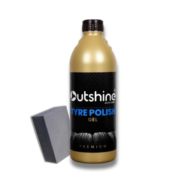 The Outshine Premium Tire Shine Gel 1L | Protects & Restores Tires | Long-Lasting Non-Greasy Finish | UV Shield-picture-28