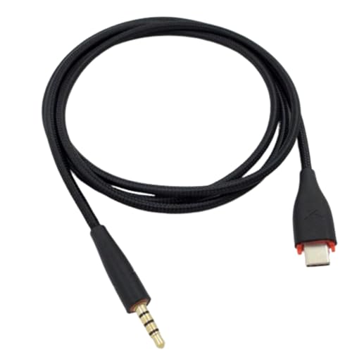 Coyktonty eplacement Audio Cable Extension Cord Line for beyerdynamic MMX 150 Headphones and PS4 PS5 XBOX360 Gamepad,Headphone Accessories (for Phone Black 1.2M)
