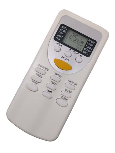 Image of AC Remote Control - Compatible with Replacement for Split & Window Air Conditioners - Replicates Genuine Remote Functions (Loyd ZH /JT-03 [AC-49])
