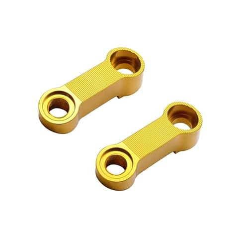 Rallonge rétroviseur moto doré adaptateur base fournitures