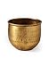 Brass planter