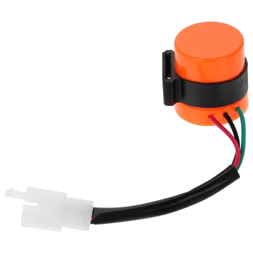 Ampia applicazione: adatto per motociclette fuoristrada, quad e, questo relè degli indicatori di direzione è versatile e adattabile a diversi veicoli, relè a 3 pin, lampeggiatore di segnale