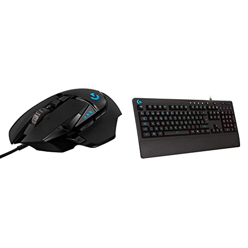 Mouse Gamer Logitech G502 HERO com RGB LIGHTSYNC, Ajustes de Peso, 11 Botões Programáveis e Sensor H