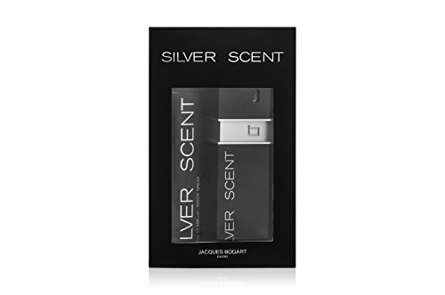 Set completo di prodotti. Silver Scent, profumo da uomo, set da 2 pezzi