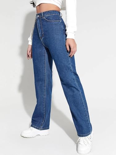Image of KOTTY Women's High Rise Solid Regular Jeans