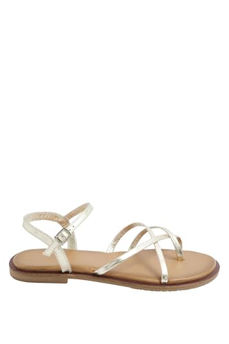 Image of Long Tall Sally - Lts Cross Strap Sandals In A Standard Fit - Women's
