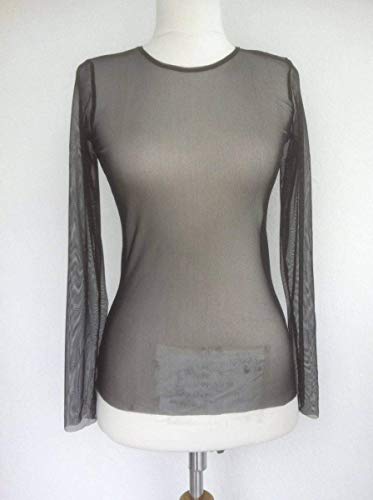 grey mesh top