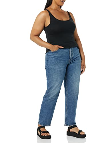 Image of Amazon Essentials Women's Slim-Fit Thin Strap Scoop Neck Tank Top