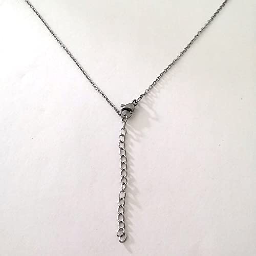 Ronkah Princess Custom Name Necklace Customized Personalized Pendant Name Necklace With Heart For Women Fashion Necklace Best Gift For Girl Mother Daughter Christmas Silver #TOP5