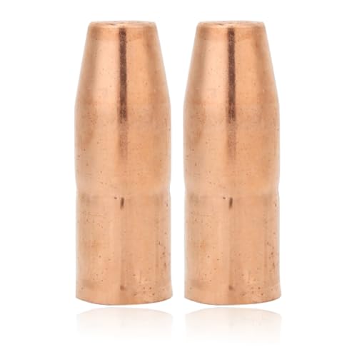 2pcs MIG Nozzle, Gas Nozzles 169726 5/8inch Gas Diffusers Miller M25/M40 Hobart for Welding Structure Construction Pipes