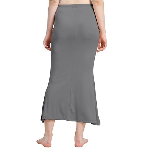 Image of Women's Soft Comfy Pleated Saree Fishcut I Saree Shapewear Flare Petticoat for Women, Lycra Cotton Blended, Petticoat, Skirts for Women, Shape Wear Dress for Saree