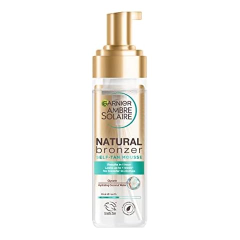 Garnier Ambre Solaire Natural Bronzer Self Tan Mousse Cover