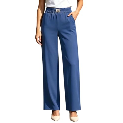Pantalon jambes larges confort contre la chaleur tissu léger et respirant