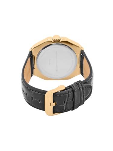 Image of French Connection Automatic Silver Dial Men's Watch-FCA14BL