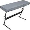Funda para teclado de piano de 76 teclas para Yamaha MODX M M7 2025-presente, funda antipolvo impermeable para piano digital de Oxford 210D con recubrimiento plateado, cordón ajustable y bolsa de almacenamiento | ajuste de cobertura total, durabilidad reforzada, apariencia prolija, plegabilidad compacta y protección confiable para interiores 2