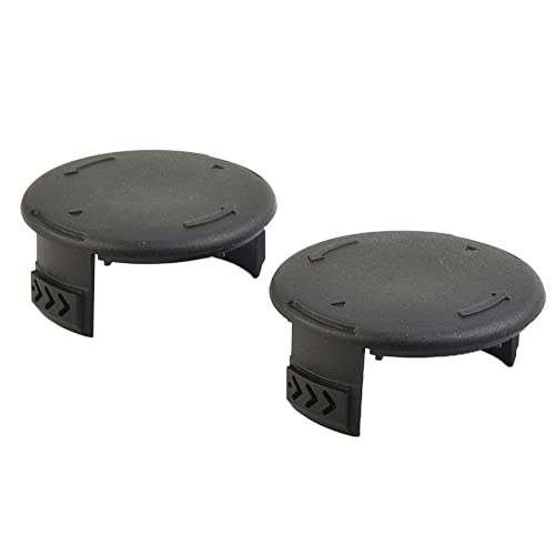 DAZZLEEX 2 piezas de cubierta para recortadora de cuerdas, cubierta para carrete de cortacésped para Mac para Allister para recortadora para BOSCH