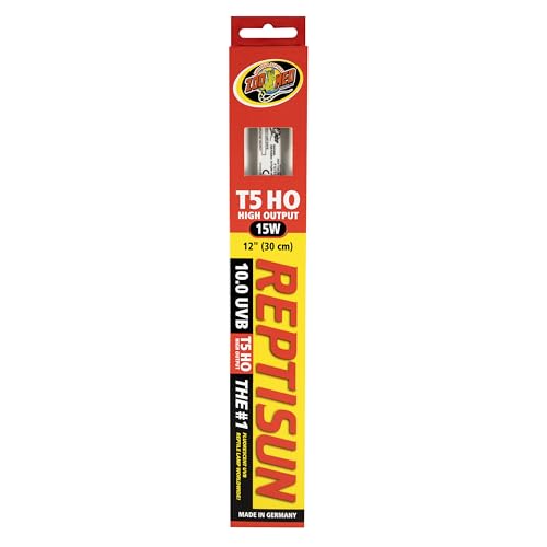 Zoo Med ReptiSun High Output Linear Lamp 10.0 UVB 15 Watt, 12in